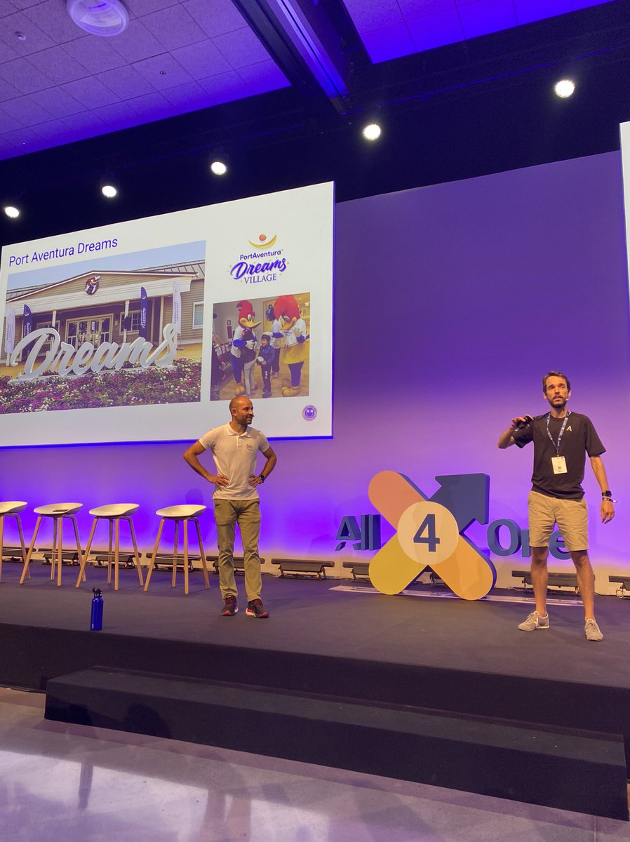 AdevintaSpain's tweet photo. En la jornada2⃣ del #AdevintaSummerSummit demostraremos que somos un gran equipo con un teambuilding que recorrerá @PortAventura_ES 🏃‍♀️

Por cada 10 puntos sumados por nuestros equipos, donaremos 1€ al proyecto DREAMS de la Fundación #PortAventura

#AdevintaSpainCommunity 🙌 https://t.co/6hUwj4YUbz