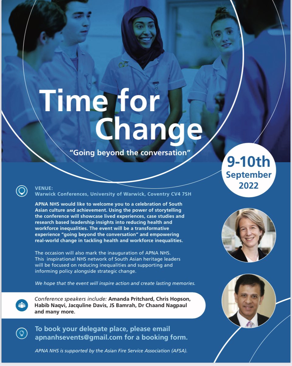 APNA NHS Network on Twitter "We have a amazing conference planed for