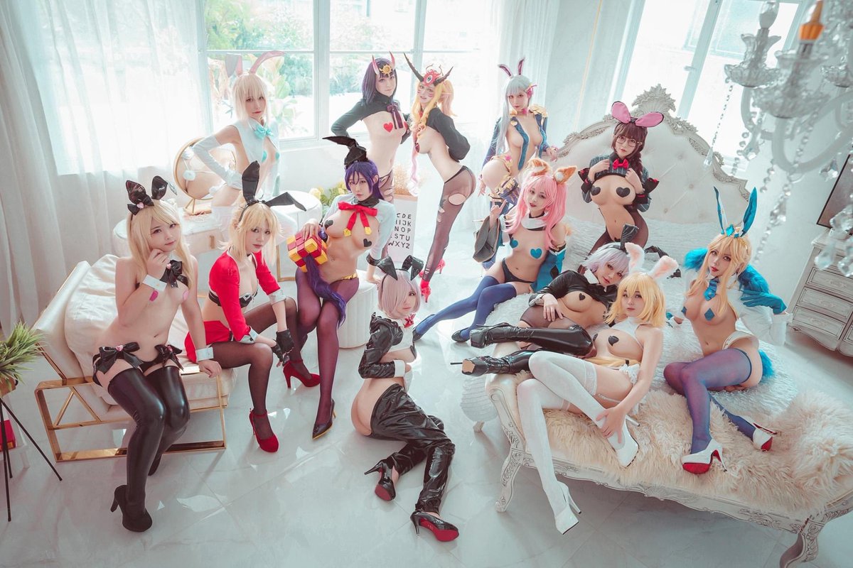 Which bunny do you like?
Is that bunny me?
https://t.co/sGInbQ6pEw
更多瑟瑟cosplay 👆🏻 more sexy cosplay https://t.co/CrO3XZmCZ0
