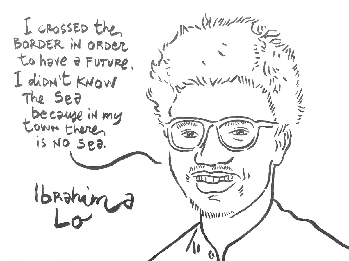 channeldraw's tweet image. I crossed the border in order to have a future. I didn’t know the sea because in my town there is no sea. 
@ibrahim19546153
@Europarl_EN 

@gchumanrights

#GSHR #GlobalHumanRights 

channeldraw.org/2022/07/12/gia…