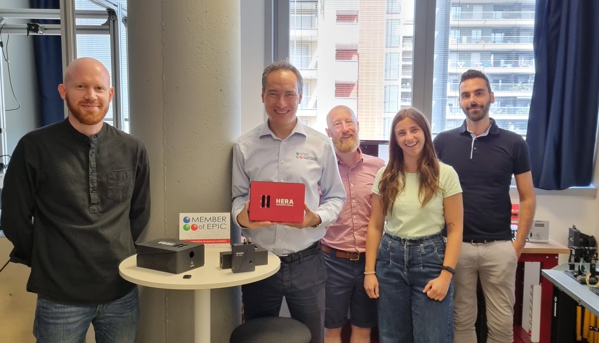 It was a great pleasure to welcome Carlos Lee and Mike Richardson to our facility and introduce them to our novel devices for #spectroscopy.

We are proud to be a member of EPIC Photonics @EPICassoc!

Check out the interview by Mike Richardson here:
lnkd.in/dHA8JvmC