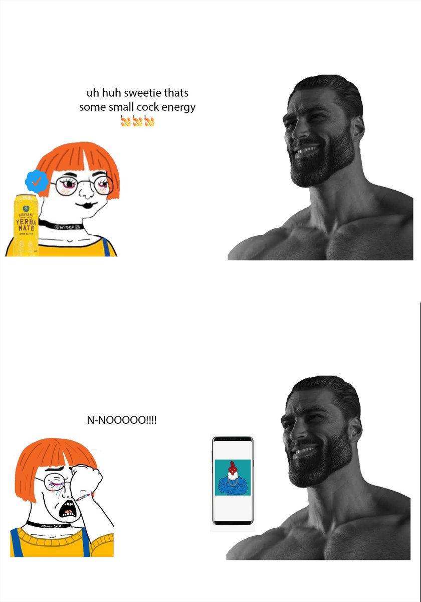 BigCock_NFT's tweet photo. Remember guys, nobody can 'uh huh thats small cock energy' at you when you have a BIG COCK!🐔💪💪💪

https://t.co/Oxz6nEMU0q

#NFT #NFTs #NFTCommunity #NFTArt #meme #NFTmeme #bigcock #Polygon #PolygonNFT https://t.co/etRs3Cmmj6