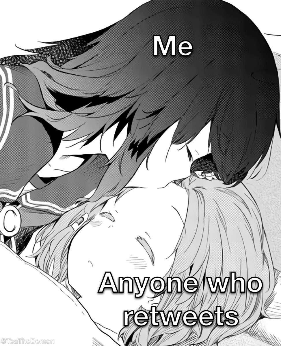 TeaTheDemon's tweet photo. I kiss you all gn❣️ 🥰 https://t.co/9L9kNMsw0x