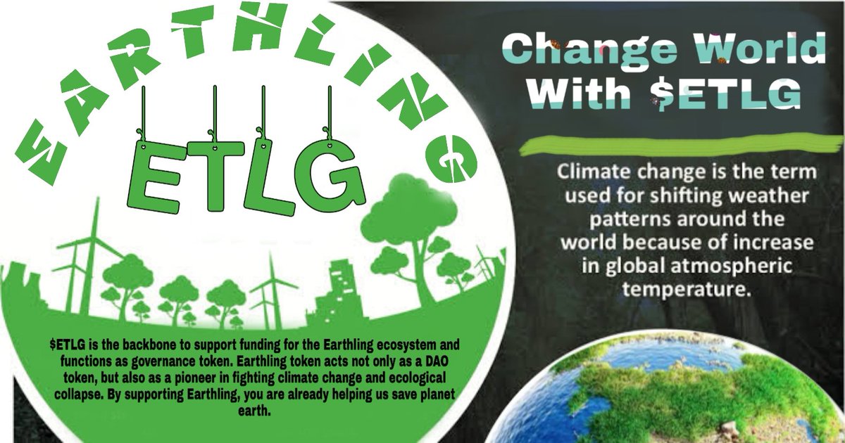 SumitReet's tweet photo. @EarthlingEco Change the World By reducing #Carbon Emission
With Help Of #Earthling
#ETLG https://t.co/Lg1kFajJyY