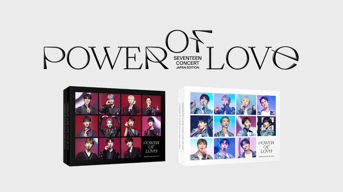SEVENTEEN　POWER OF LOVE　JAPAN　Blu-ray