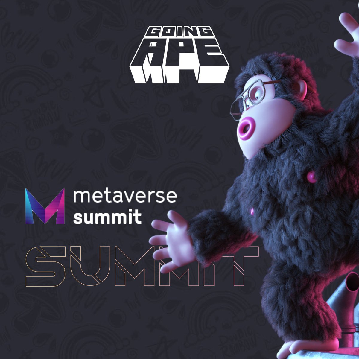 GoingApe_io's tweet photo. We're attending the Metaverse Summit event at Station F, in Paris on July 16th and 17th!

Come meet us there 😄 Nous espérons vous y voir! https://t.co/qkT7icKDLs