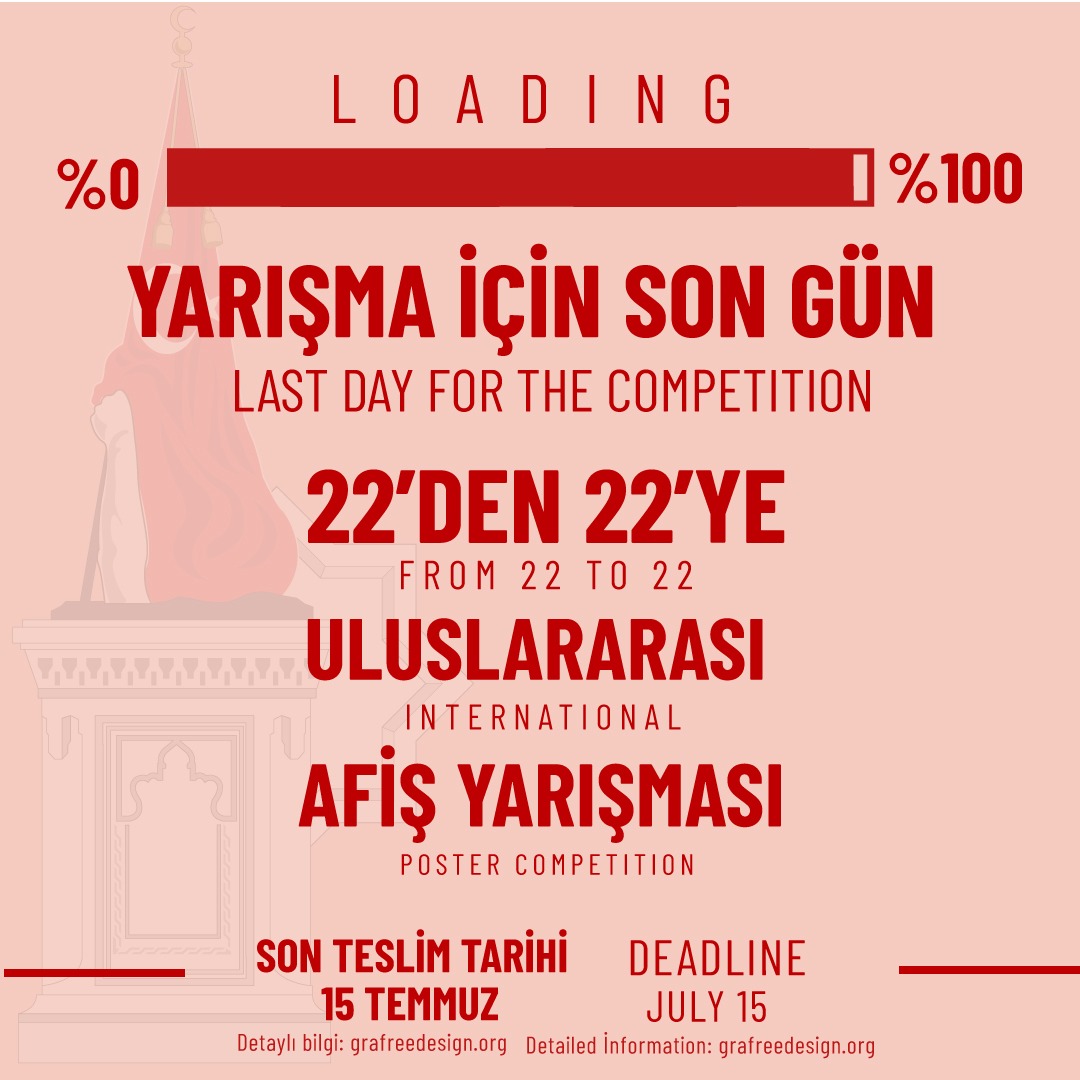 gsfdpu's tweet photo. Hurry up!
Last day to submit your works.

Acele edin
Çalışmalarınızı göndermek için son gün.
https://t.co/5HCVW6Bsby https://t.co/ID31wl5V0R