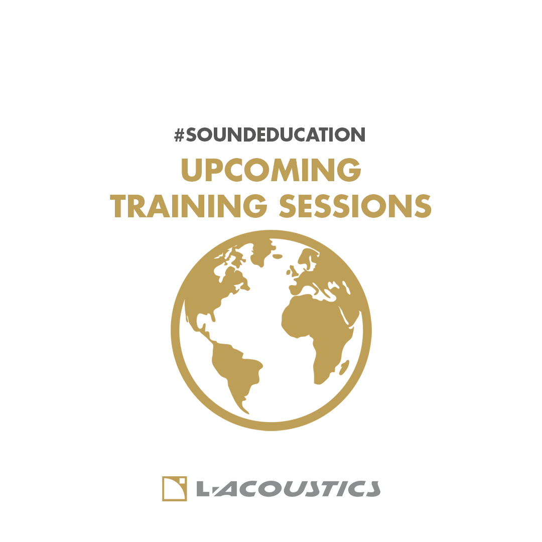 L_ACOUSTICS's tweet photo. Have you checked our latest #SoundEducation calendar for the summer? Several classes in both English and Spanish (plus two in-person sessions) are available to take your #soundeducation to new heights.
Head to our eStore to sign up now: https://t.co/VBXbuwVa9P https://t.co/1AzyF4ZScR