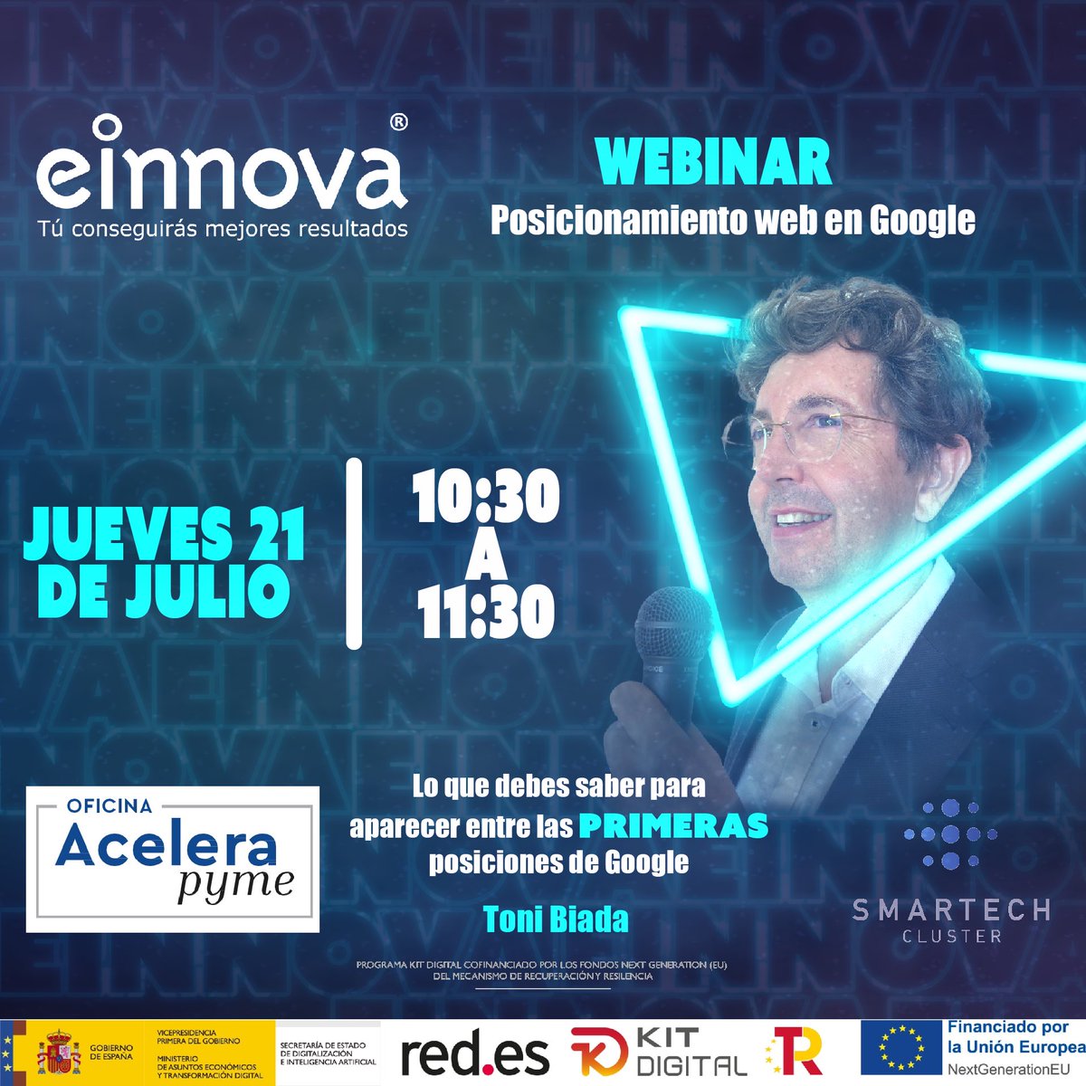 antonibiada's tweet photo. Jue, 21 Julio 2022
10:30 - 11:30
Online, inscríbete aquí: https://t.co/0iKDVDSWZe https://t.co/wDnDaTkp27