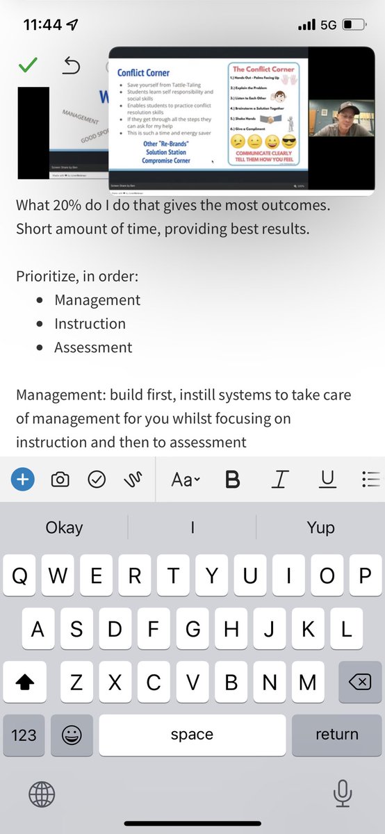 21physed's tweet image. Loving @iPhys_Ed #PhysEdSummerCamp especially when kids are occupied and I’m at the 🏝. #relaxed @thepespecialist nailing the #physed hacks and @evernote making it easier to take notes when going mobile with new iOS update. #pegeek