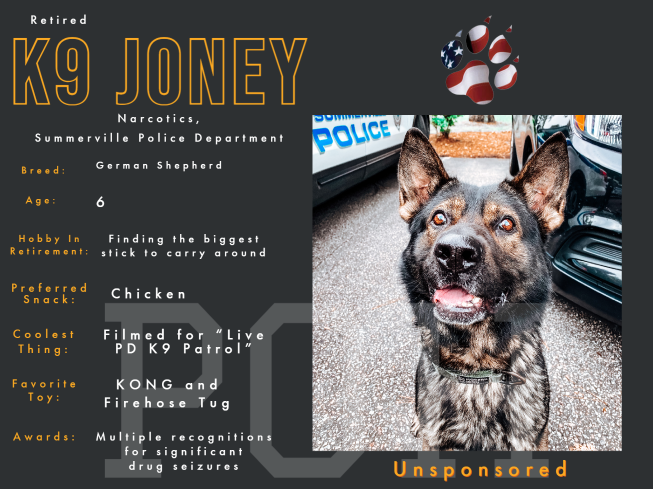 PawsOfHonorK9s's tweet photo. Learn more about K9 Joney!
If you would like to join โThe Packโ and sponsor K9 Joney text Pawspack104 to 71777.
#pawsofhonor #twoheroesoneleash #jointhepack #onemission #veterinary #veterinarycare #workingdogs #retiredK9 #nonprofit #k9life #gsd #gsdofinstagram https://t.co/nFRIZ7ayiJ