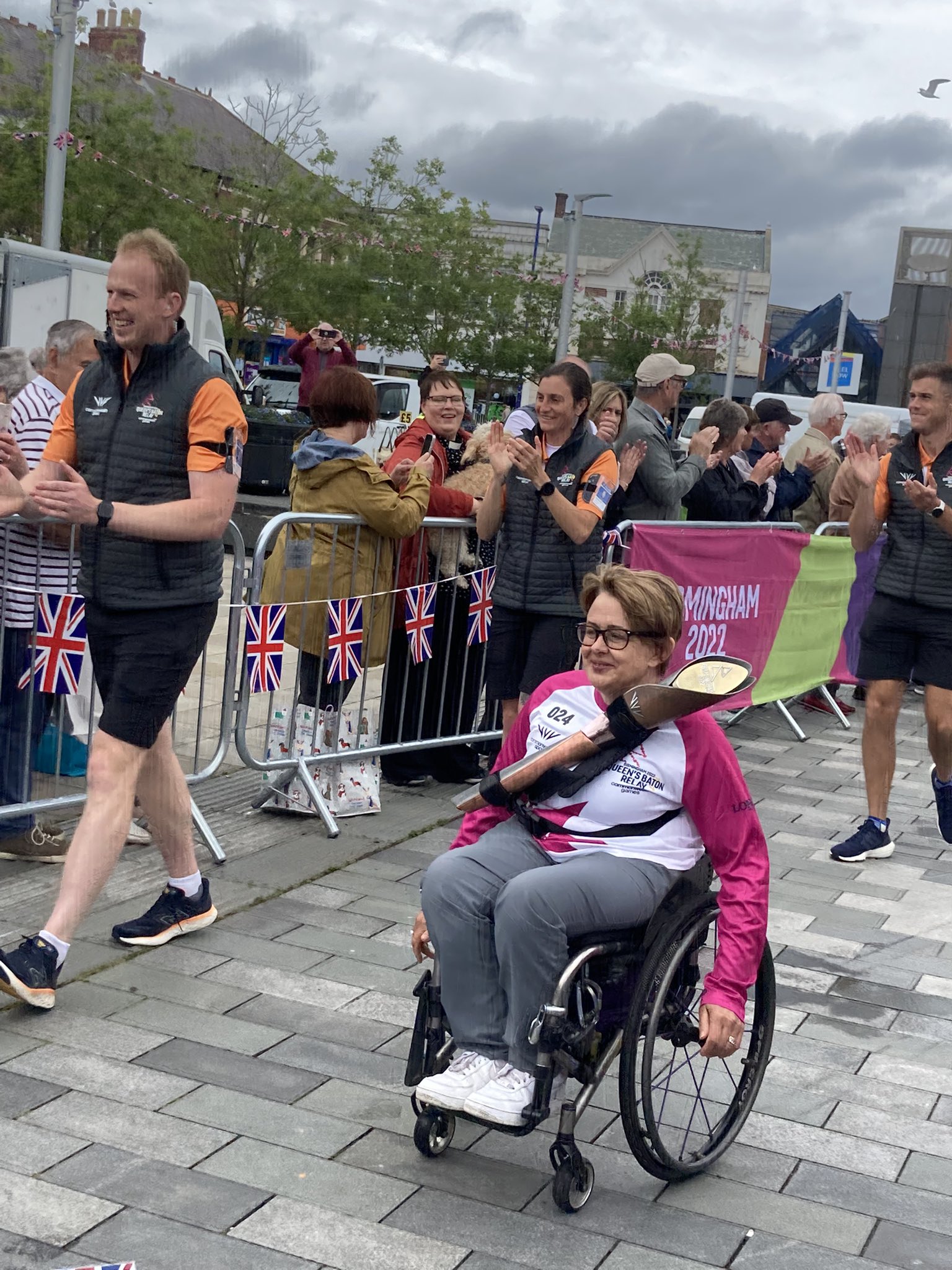 Bede Academy on Twitter "Dame Tanni GreyThompson bringing in the baton at Blyth. https//t.co
