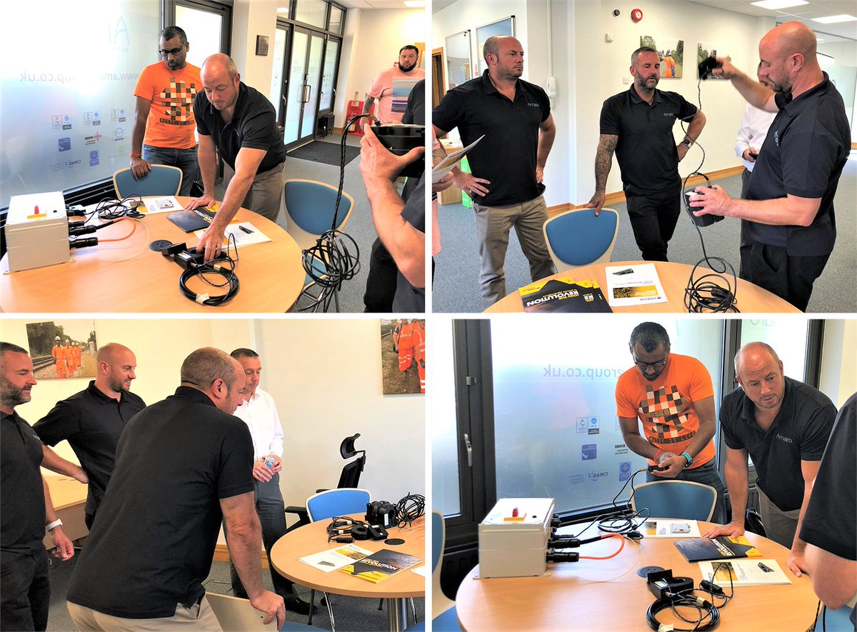 viperinnovates's tweet image. A great session took place yesterday with the Amaro team in Stevenage, introducing them to the CableGuardian system and the benefits that it will provide on planned future projects.
#ukrail #railindustry #railengineering #railsystems #projectmanagement #innovation #technology