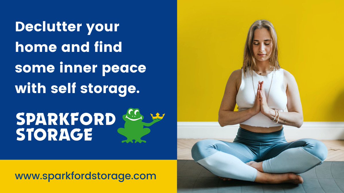 Sparkfordtweets's tweet image. Is your house cluttered? Reducing the clutter will help you to achieve calmness in the home.🧘‍♂️You'll also have peace of mind knowing Sparkford Storage is taking care of your possessions. sparkfordstorage.com 🐸
#sparkfordstorage #selfstorage #storagequote #declutter #somerset