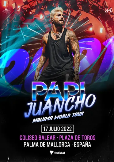 thaderadiofm's tweet photo. La gira Papi Juancho Maluma World Tour 22, llega a la Plaza de Toros de Murcia el Jueves 21, de julio.
«Nos comemos vivos», «Mojando asientos», son los recientes éxitos que el cantante colombiano, está paseando por los cinco continentes y que llegan a nuestra región. https://t.co/vcfwJ5jkE3
