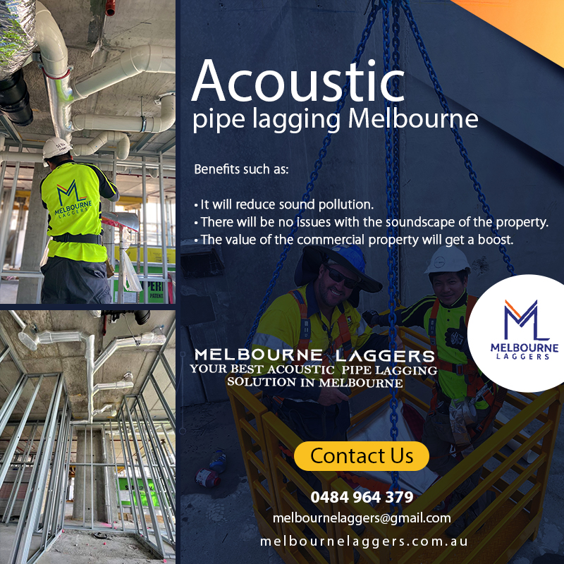 MelbLaggers's tweet photo. If you have plans to construct a #commercialproperty, you should ensure of installing #acousticpipelagging in Melbourne.
.
.
#soundproof #melbournebuilder #plumbinglife #builder #newhomeconstruction #melbournelaggers #pipeinsulation https://t.co/eBY01nG8Lf