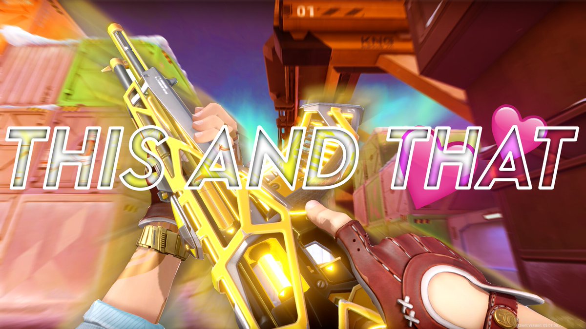 This and That 💕(Valorant Montage)

youtu.be/Ui7xd1pTw2A
youtu.be/Ui7xd1pTw2A
youtu.be/Ui7xd1pTw2A

Like❤️and Retweet♻️