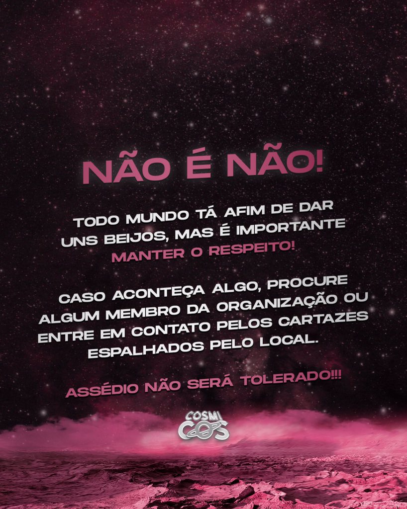 cosmic0s's tweet photo. Nos vemos em Nébula! 🛸💓

🎟 Ingressos pelo link da bio até às 18h. https://t.co/E03rvTPpEQ