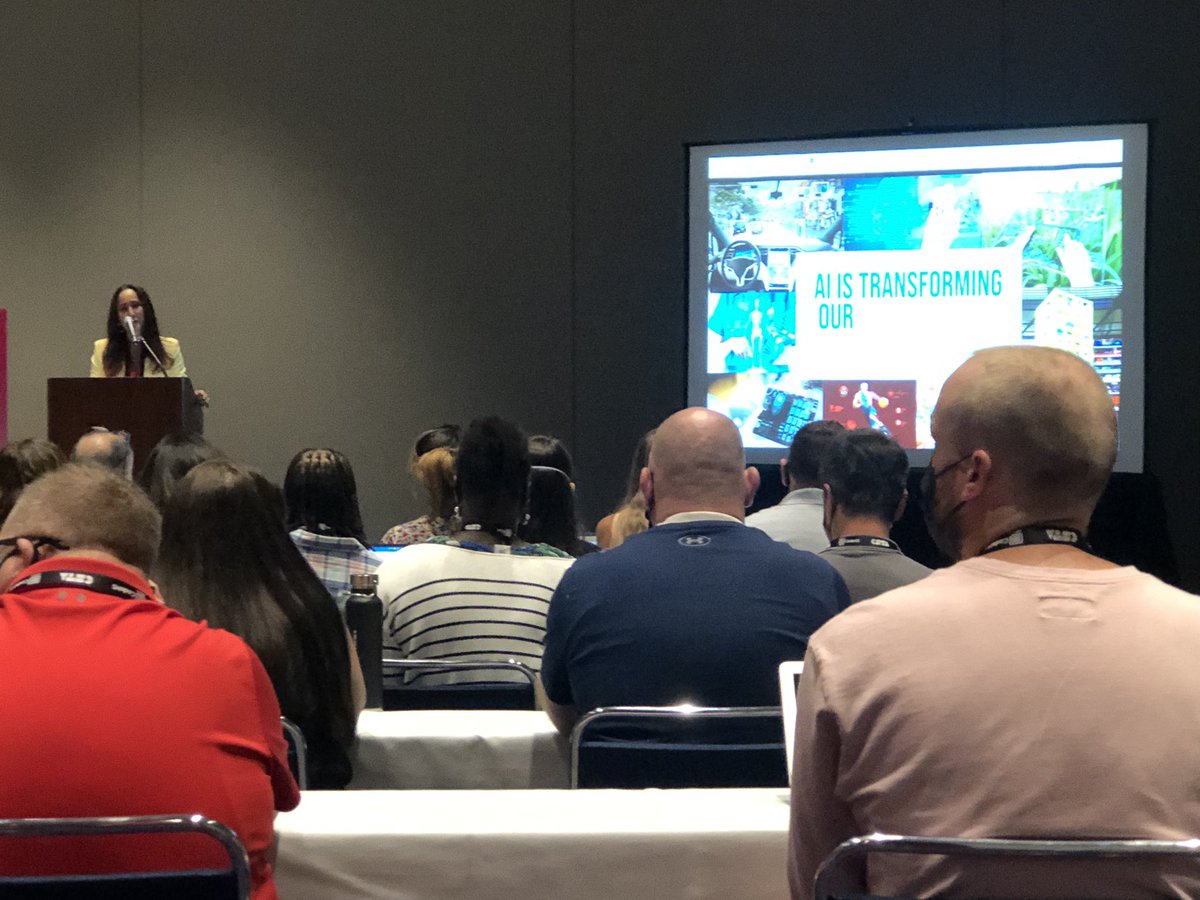 AI is transforming our world. Excited to learn about curriculum to share with students through new curriculum offered through MIT Raise, Project STEM, Amazon Future Engineer #CSTA2022