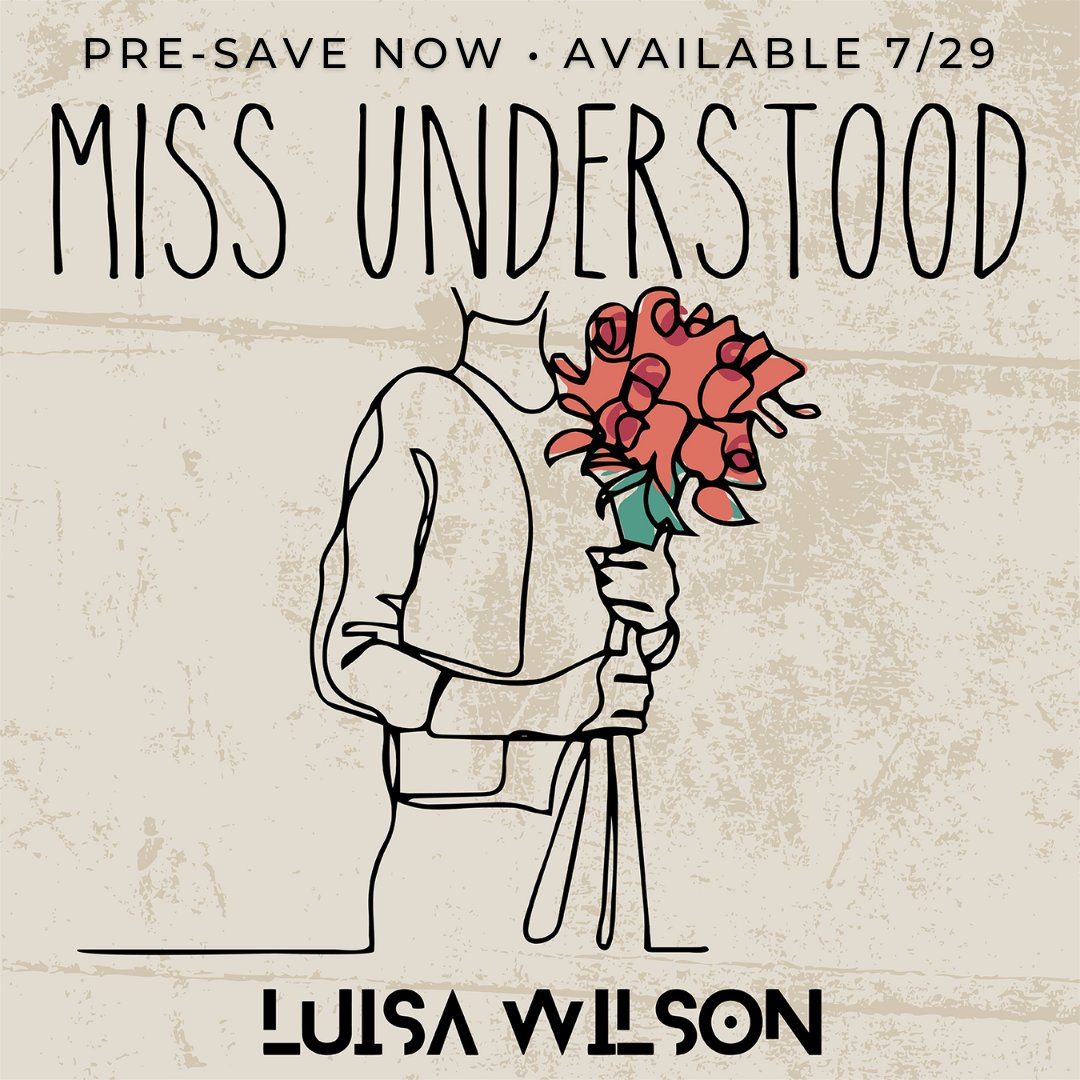 Excited for Miss Understood by #LuisaWilson to drop 7/29! Pre-save today!

distrokid.com/hyperfollow/lu…