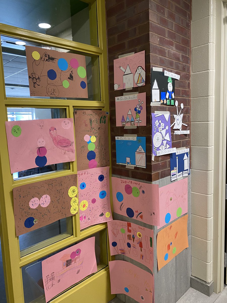 EJevdic's tweet photo. Over the past two weeks the SK/1 students have enjoyed these art activities. Our focus this week was creating cross-curricular math and art work! Check it out ♾🎭🎨 
#CampWonder @gecdsbpro #gecdsbslp2022 @ClaraHowitt @BethAdlam @ms_rochon @ms_troup @lepage1982 https://t.co/yxWMoCbTVl