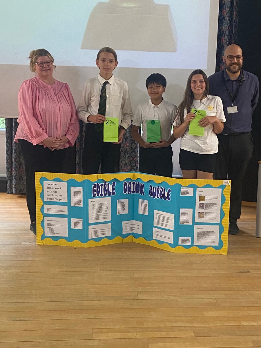 STMBeds_Science's tweet photo. 2nd place #STMSciencefair2022 https://t.co/R39TxttF1h