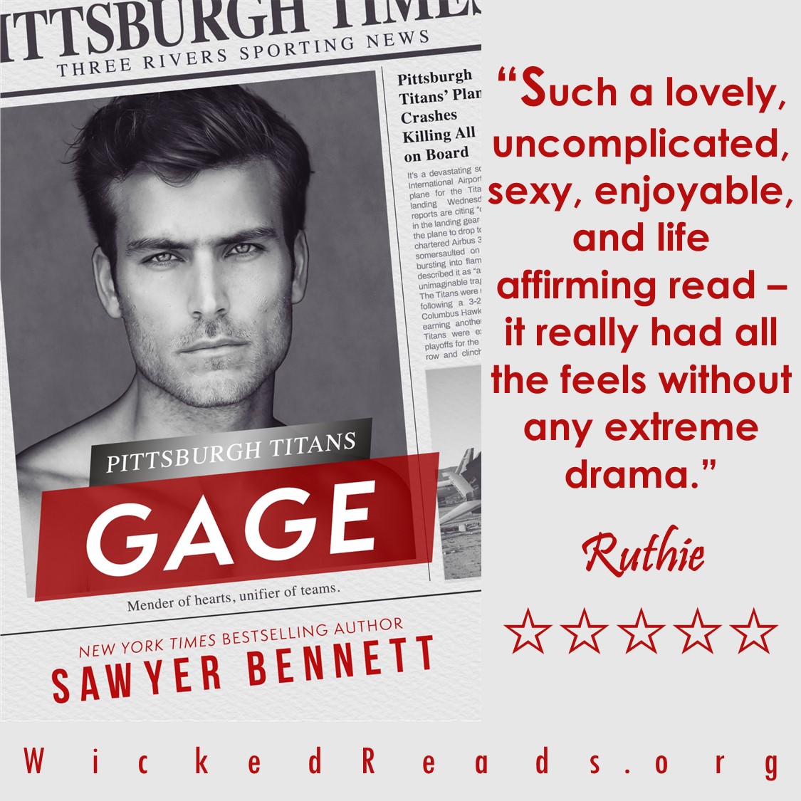 WycEdReader's tweet photo. ICYMI: GAGE by @BennettBooks
#TripleReview=> https://t.co/fjzknYqEur
#5stars #4stars #SportsRomance #ContemporaryRomance #HockeyRomance #Standalone #PittsburghTitans https://t.co/yDZZo6pkzT