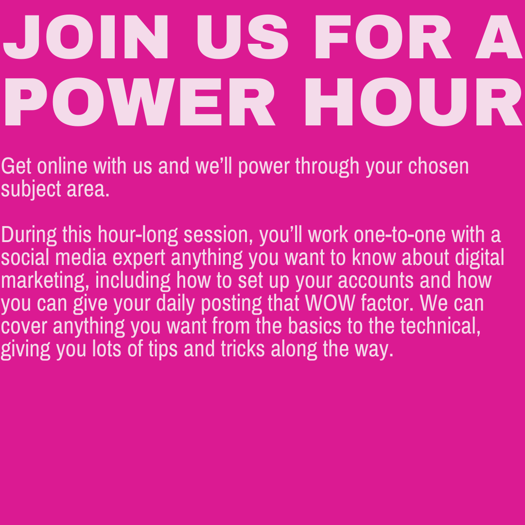 GumptionSocial's tweet photo. We're ready for all your social media questions! 

Book your Power Hour here: https://t.co/gtys05y7AY https://t.co/nQVqaTNKhd