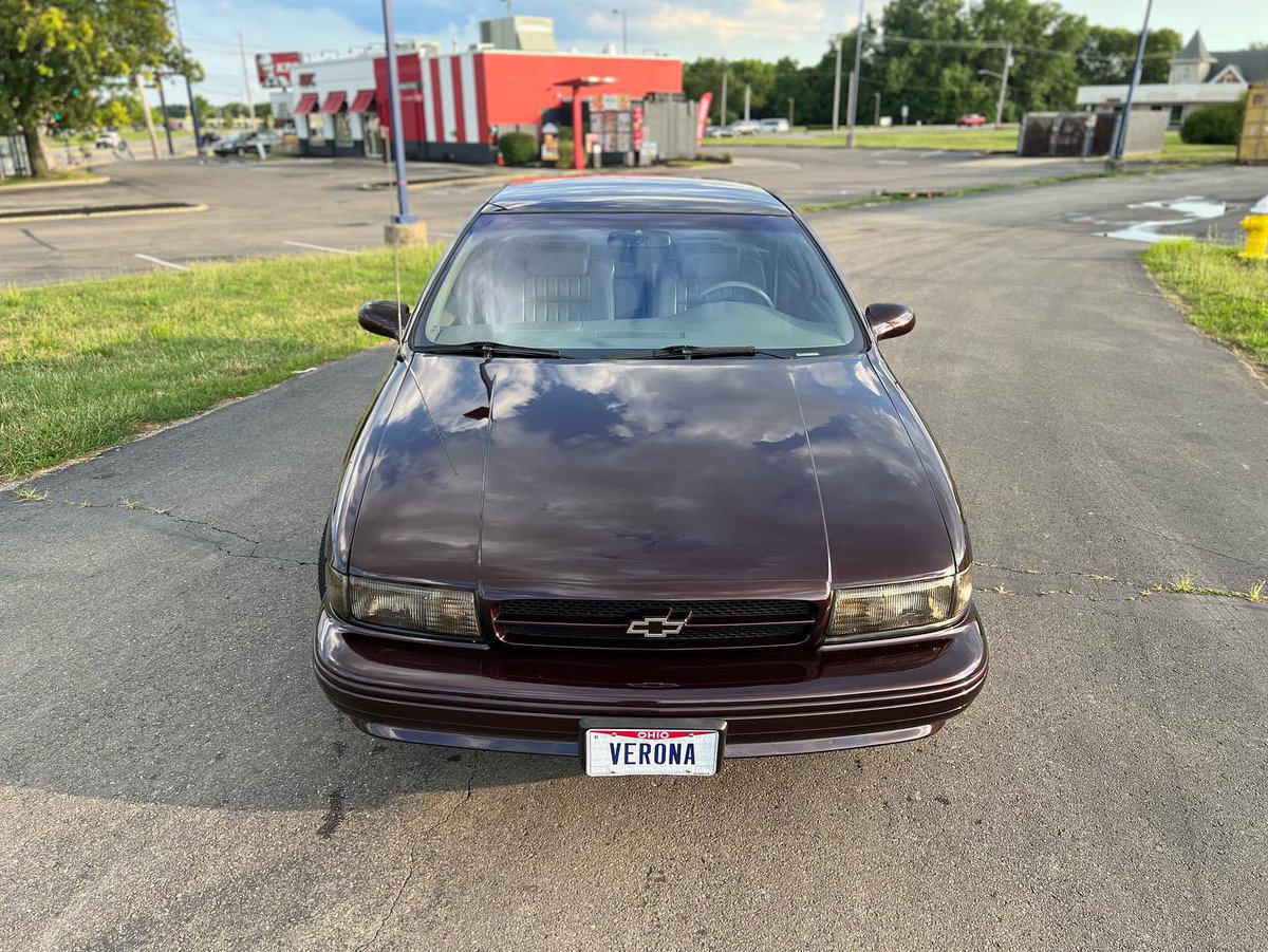 SonnyDetailing_'s tweet photo. 96’ Impala SS “Black Cherry” #BlessedBySonny #SoapMoney #BestInOhio
@SonnyDetailing_ https://t.co/6QhsRseT86