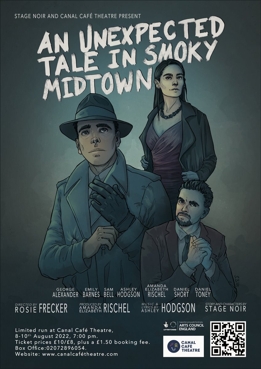 Look at our amazing new poster designed by the wonderful S.Bille. You'll be seeing this design at the <a href="/CanalCafe/">Canal Cafe Theatre</a> real soon!

Still time to book tickets to come see a show exploring neurodiversity, self-acceptance and reclaiming one’s narrative🥃

Tickets: camden.ssboxoffice.com/events/an-unex…