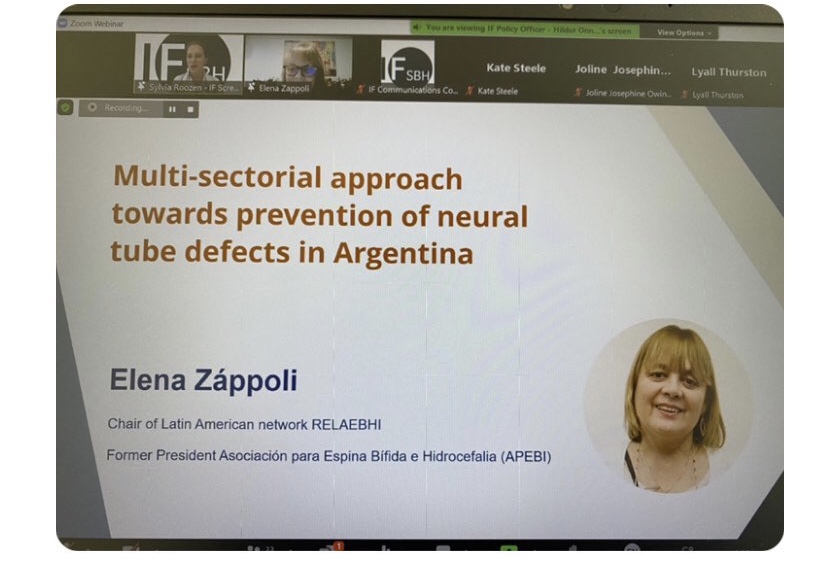 ifsbh's tweet photo. In her journey to advocate for the prevention of NTDs with folic acid, Elena said "We encourage people with SB&H to become active members in local and national associations."
#folicacid #fortication #NTD #sharing #bestpractices #IFwebinar https://t.co/r6ZROjteCg