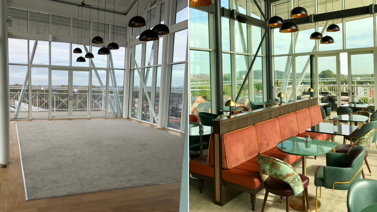 Coldevelopments's tweet image. Six Restaurant at Trent Bridge is a fantastic example of how our team can completely transform a space.

To learn more about our services check out our website:

colddevelopments.co.uk

#beforeandafter #fitoutcontractor #Nottingham #ColdDevelopments