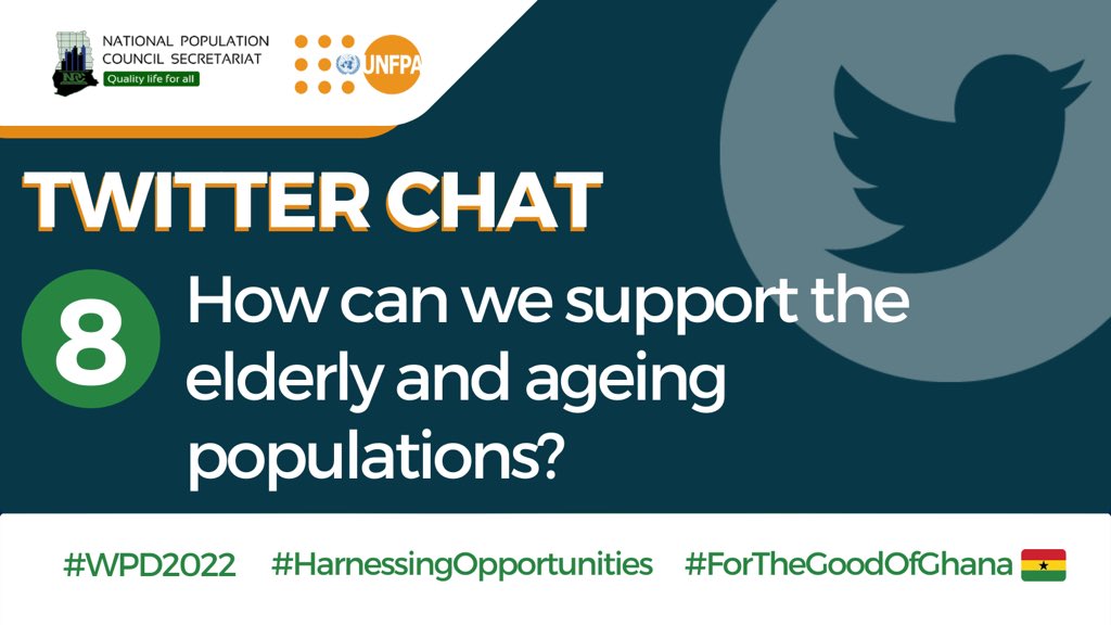 Npcofficial1's tweet photo. Q.8 How can we support the elderly and ageing populations? 

#WPD2022
#HarnessingOpportunities
#ForTheGoodOfGhana🇬🇭 https://t.co/AlGp750Uve