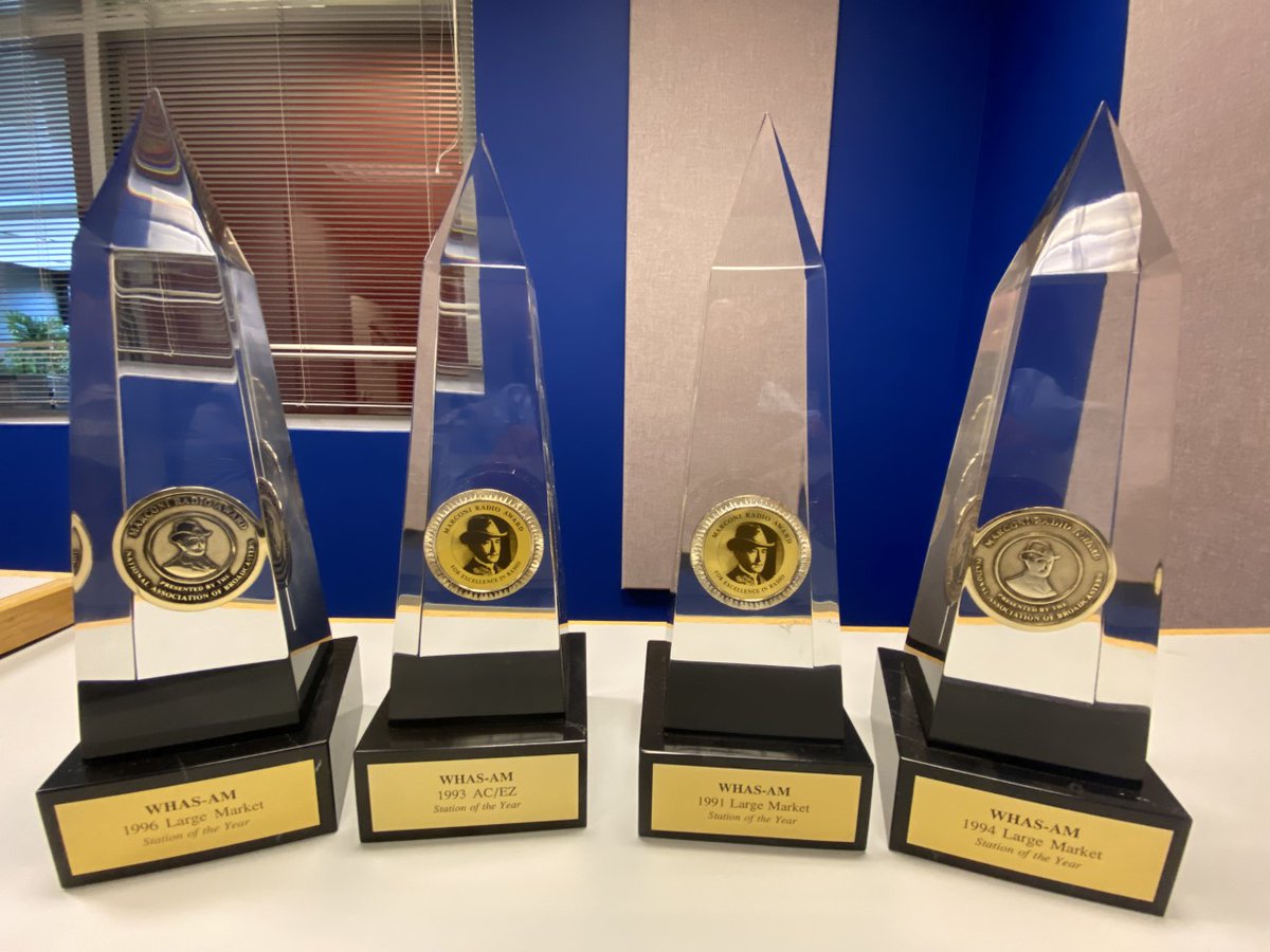 PaulMiles840's tweet photo. As we celebrate the @840WHAS centennial on July 18, here are some our proudest achievements.
#WHAS100 #MarconiAwards https://t.co/7sfoCI5dUL