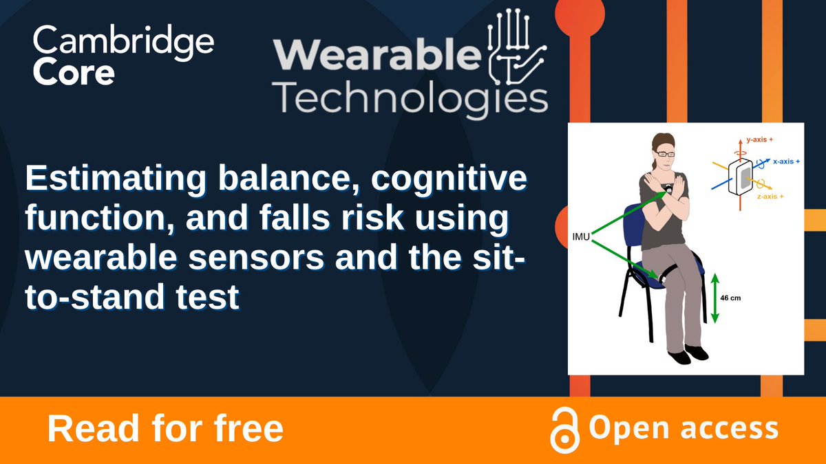 Read a new #openaccess article in WEARABLE TECHNOLOGIES: "Estimating balance, cognitive function, and falls risk using wearable sensors..." by <a href="/UCDBiomedEng/">UCD Biomedical Eng</a> <a href="/insight_centre/">Insight Research Ireland Centre</a> and <a href="/KinesisHT/">Kinesis</a> 

#OA #Robotics #prosthetics #wearabletech #wearables #exoskeleton 

ow.ly/O50U50JWrK6