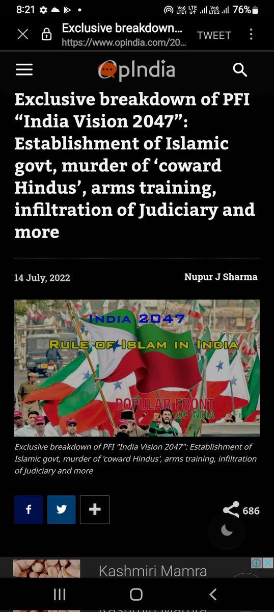 sanatanihindu25's tweet photo. This agenda is not only of PFI but of all the fundamentalists who want to eliminate the majority by making India an Islamic nation.

#DocExposedPFI
PFI Mission2047

Follow
@OfficialTeamPs
@Prashask_Samiti

 https://t.co/9phj0wQJqj#DocExposedPFI