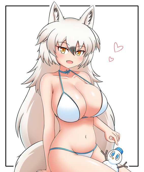 ホッキョクオオカヌッ!👙🐺☃️ 
