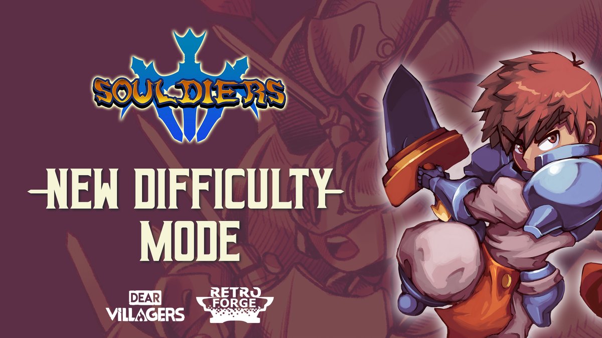 We have added a new difficulty mode to Souldiers so that everyone can enjoy their journey through Terragaya with the challenge that suits them!

Read more: bit.ly/3uRrOvD