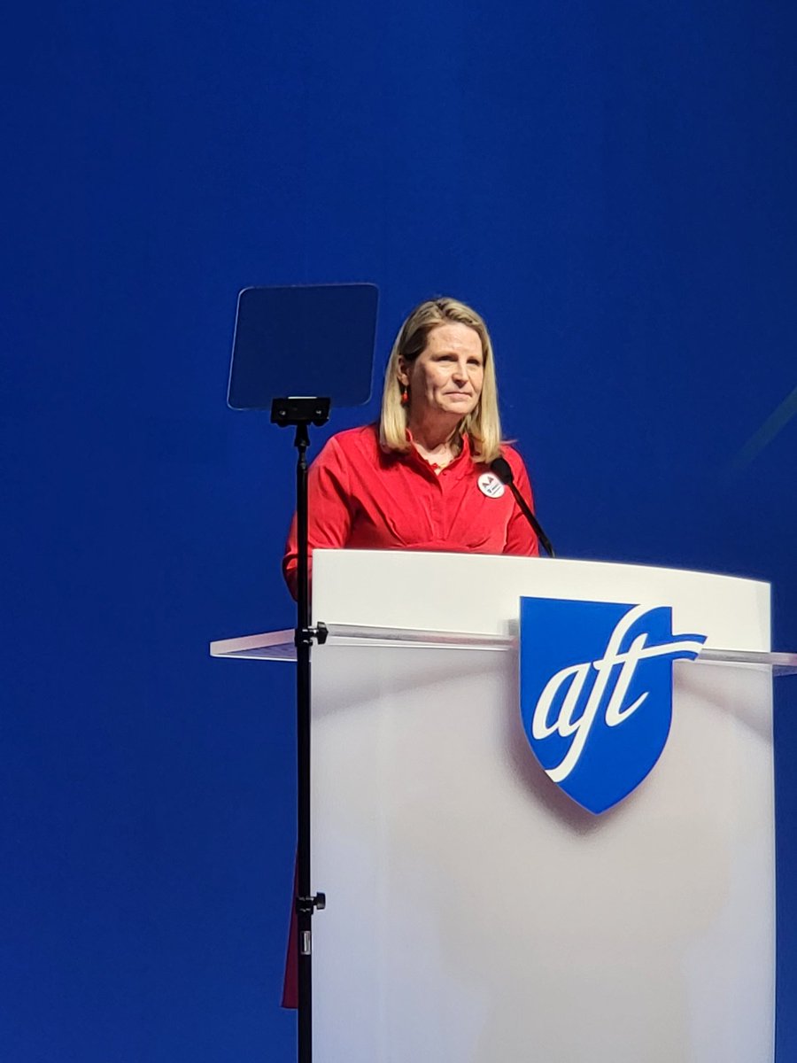 PRESIDENT AFL-CIO
LIZ SHULER
Public School Proud
"ORGANIZING "
We are in the moment of the movement !!

#UNIONYES
#AFTBOSTON 22