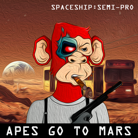 ApeGoToMars_NFT's tweet photo. Hi guys!
🔥 Free #NFTGiveaway 🔥
🏆 - 1 NFT Apes Go To Mars (rarity semi-pro) 🚀
To enter:
✅ Follow @ApeGoToMars_NFT
✅ Like + RT
✅ Drop your wallet
⏰ 72h
Good Luck!
#FreeNFT #NFTdrop #AGTM #NFTs https://t.co/4vYfqDLzsj