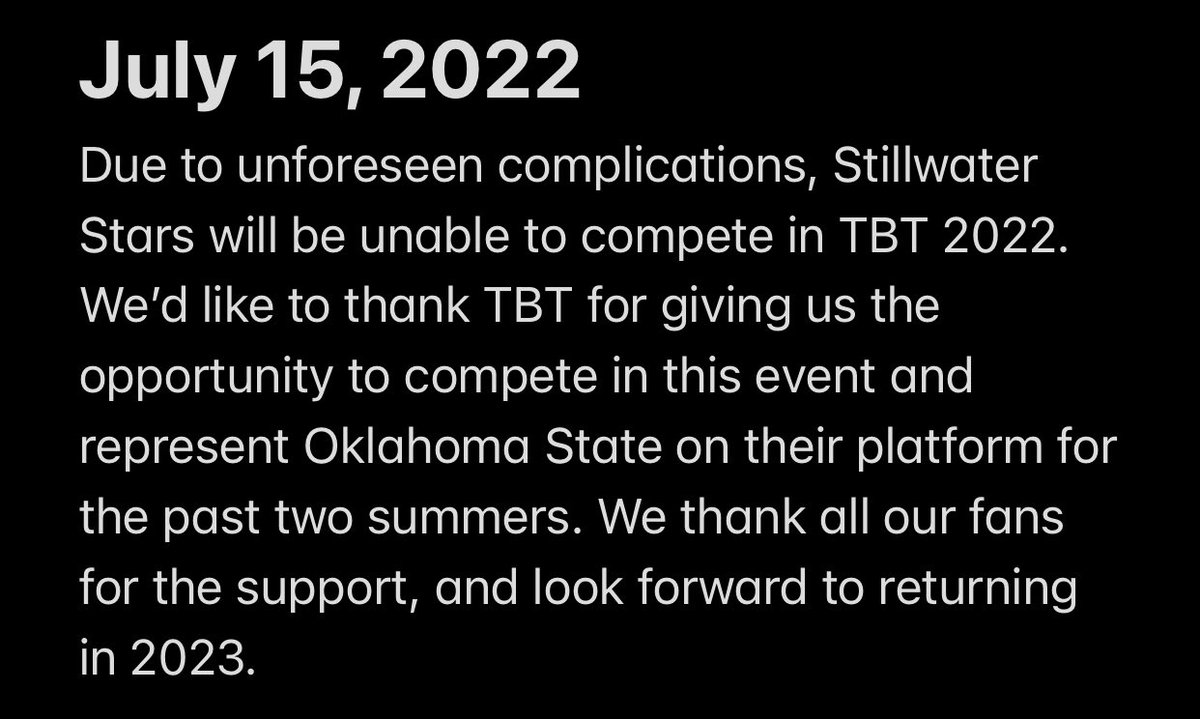 Stillwater Stars tweet media