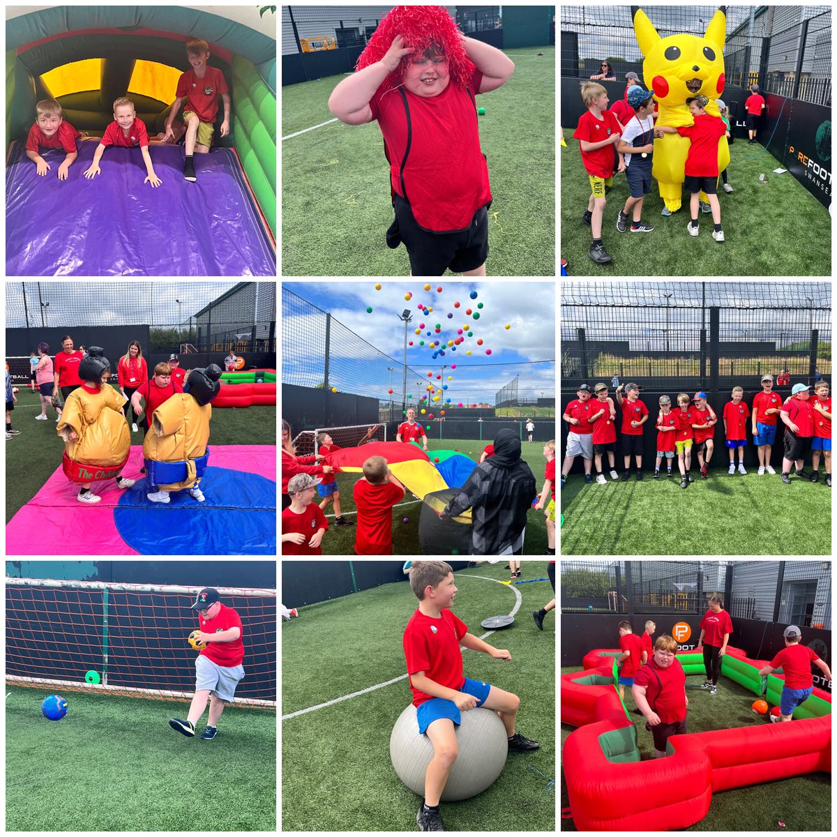 DanygraigP's tweet photo. The Sunbeams class had an awesome day today at the STF football festival organised by @ClwydPrimary. Thank you so much, the children all had a ball. #DYGPWB. https://t.co/GxclvTGuFE