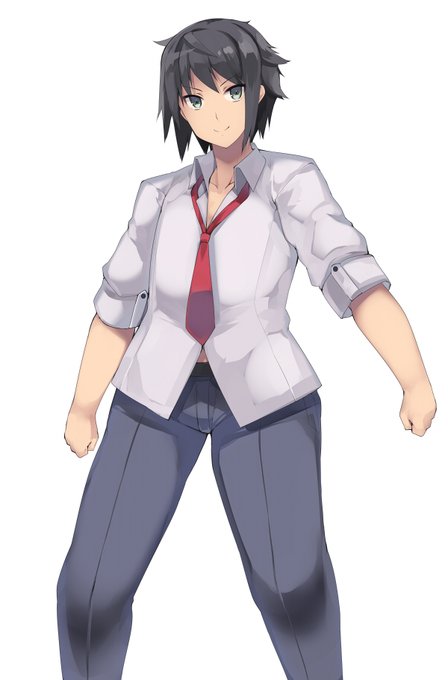 Skebで稀に男子描いて欲しいって依頼がくるので今日はそれっぽく描いてました 