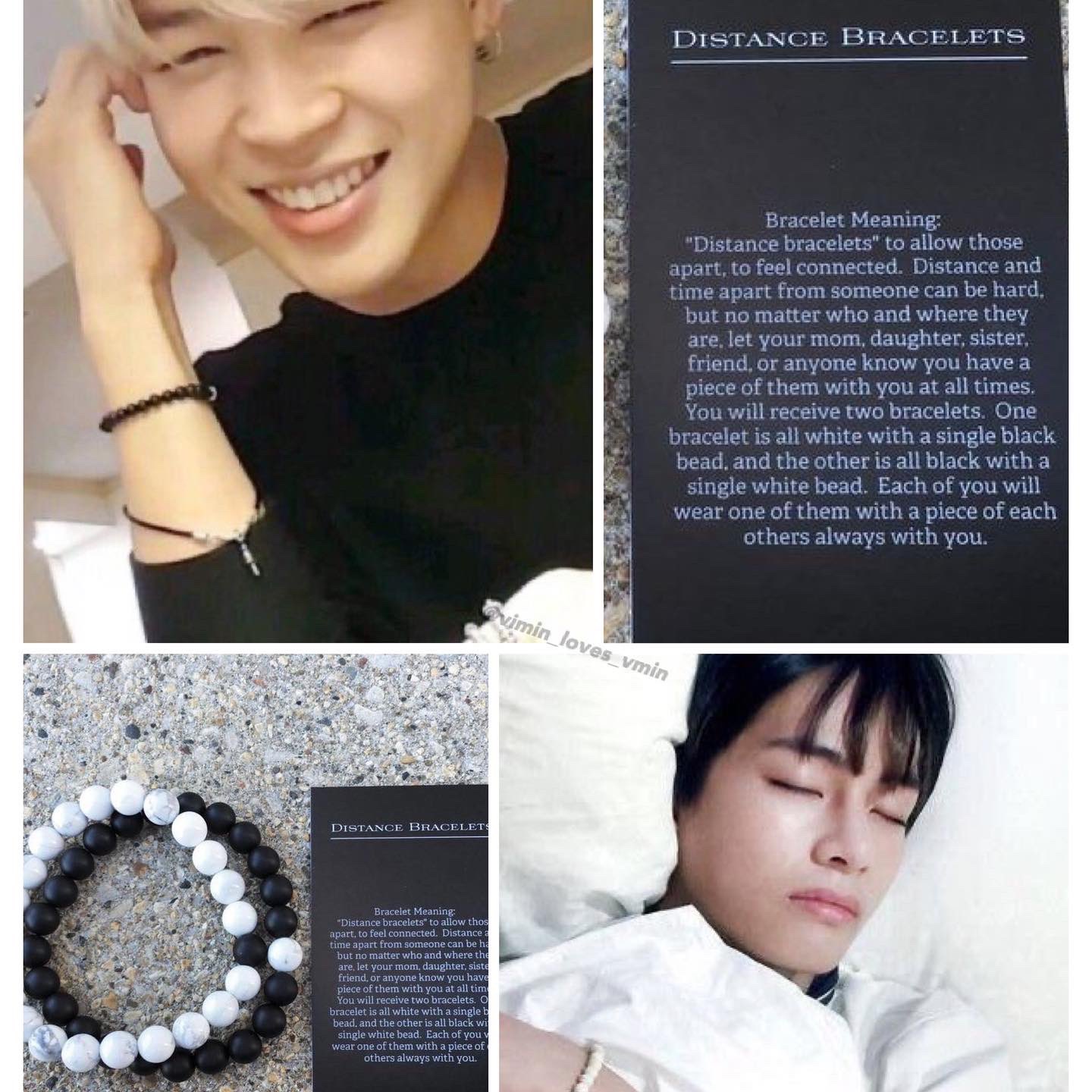 Bts distance bracelet discount