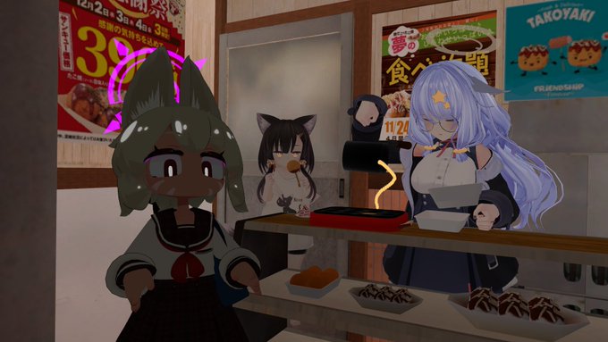 今日のホニさん達とのVRC巡り～ 