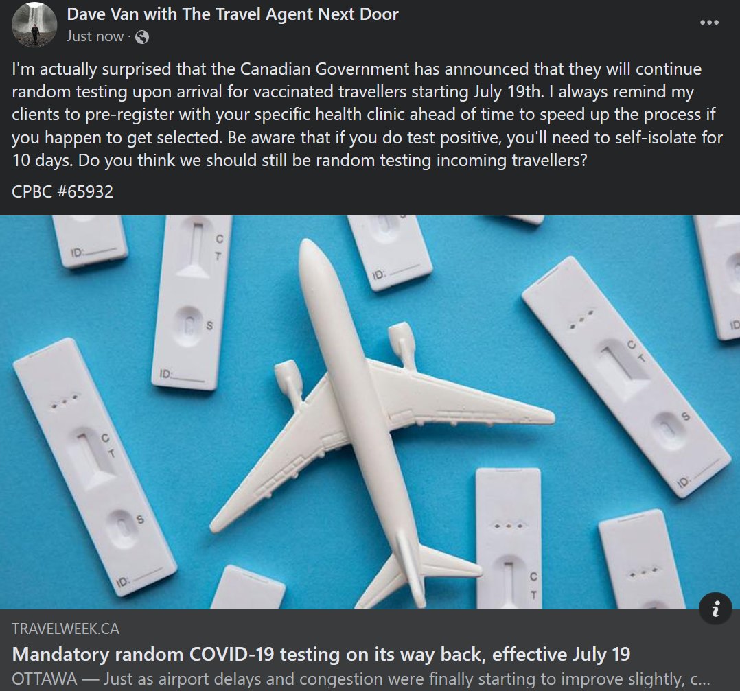 DaveVanTravel's tweet photo. What do you think of this news? https://t.co/J6Wa73jnlT