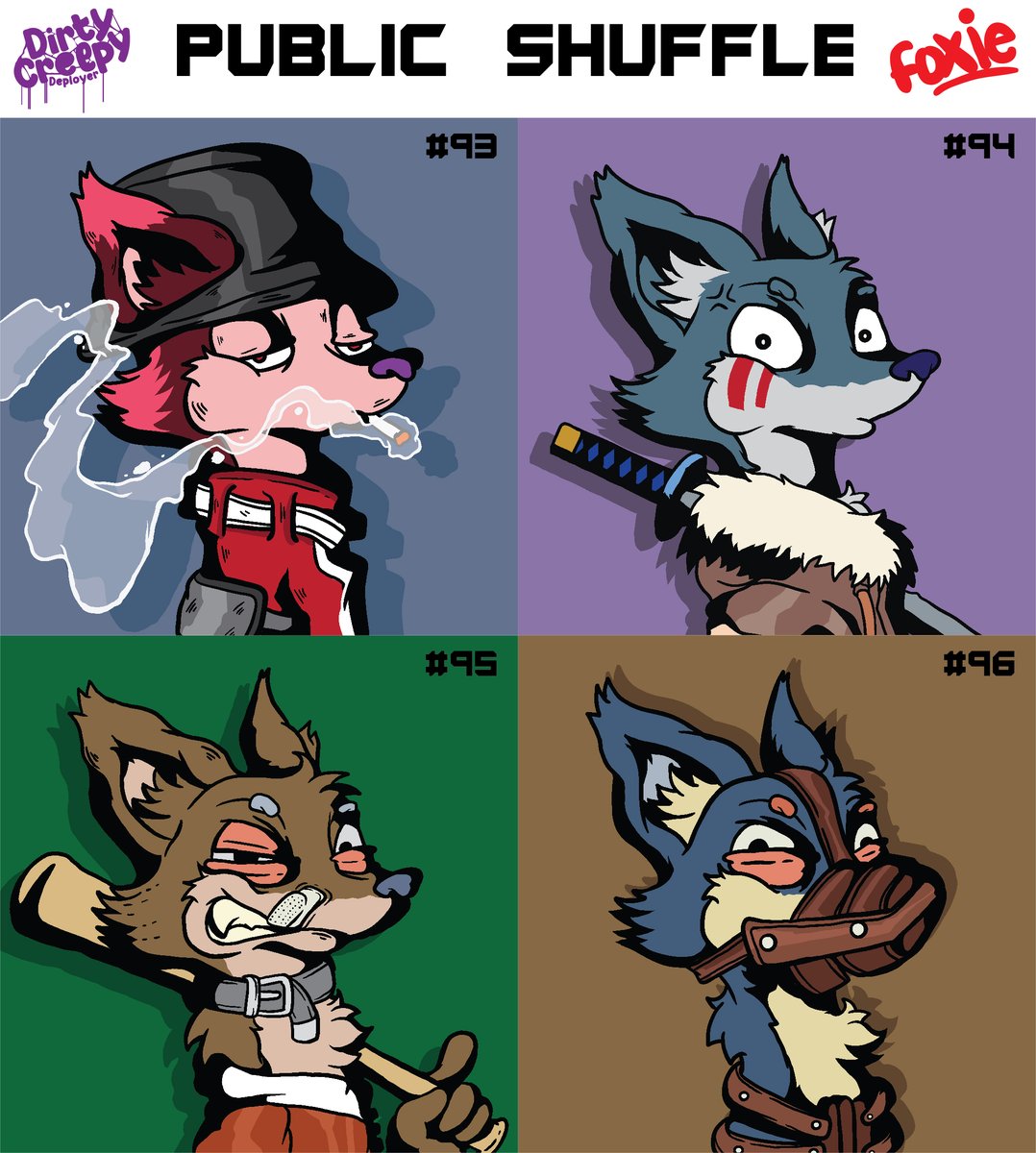 dirtycreepynft's tweet photo. 🚨Live Discord Shuffle🚨
Public Shuffle 45A
🦊Foxie:
#89 #90 #91 #92 #93 #94 #95 #96
🐹Hamusuke:
#86 #87 #88
Shuffle Holders 40A
#97 #98 #99 #100
📢Join our discord : https://t.co/sju6JxYXbw
#algofam #AlgorandNFTs #dirtycreepynft #foxie #hamusuke #creyptoart https://t.co/cYVtkEIOMk