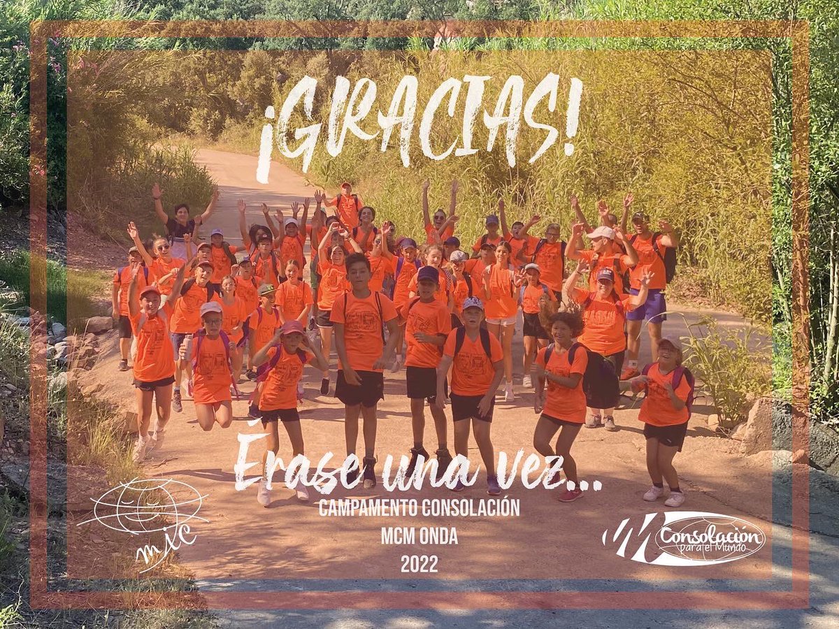 mcm_onda's tweet photo. GRACIAS🥰
Ayer terminó nuestra aventura en Almedijar, y encontramos la espada de Excálibur💪🏽
Ahora solo queda daros las gracias a tod@s por participar y por habernos hecho pasar unos días fantásticos todos juntos!❤️
Nos vemos el curso que viene!👏🏽
#BuenaNoticiaMCM
#ÉraseUnaVez https://t.co/qmtazDmdfr