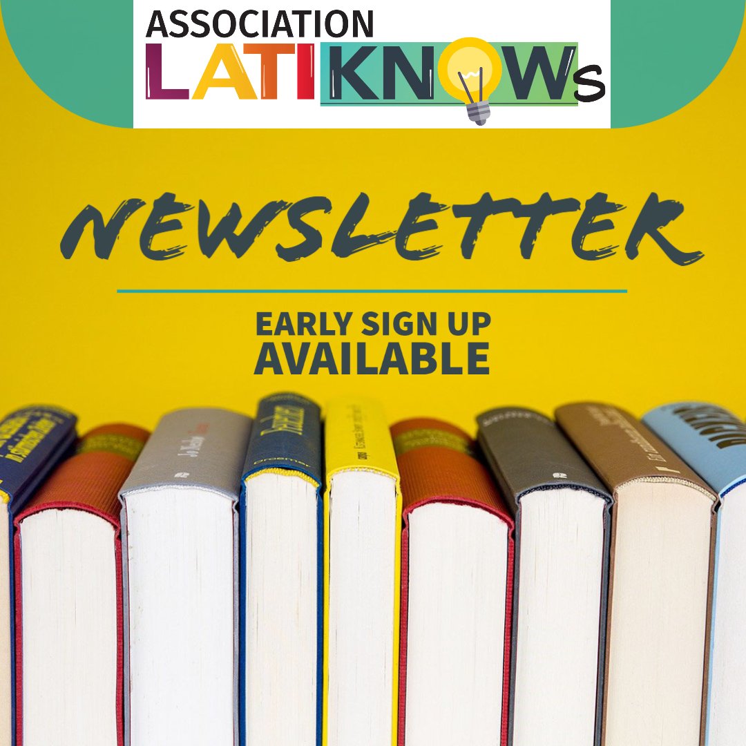AssocLatinos's tweet photo. Association LatiKNOWs:

Want to stay connected to how Latinos are serving in the association profession?

You will receive the latest news, spotlights on Latino professionals, announcements, events, resources, and so much more.

Sign up here: https://t.co/YYUB2HNoKz https://t.co/7Xbe4Su2ZU