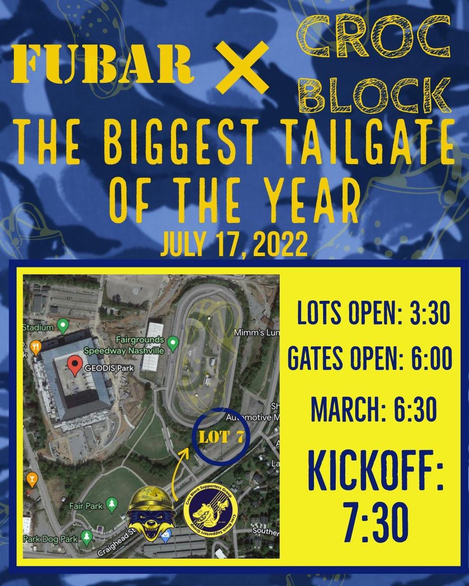BittburgerSr's tweet photo. One of the best in the @NashvilleSC nation! Drop by Sunday at Lot 7 and find out what this group of Veterans and family/friends of Veterans are all about!! #FUBAR4Life #EveryoneN #BorntoThrill https://t.co/kj6NEolSEk